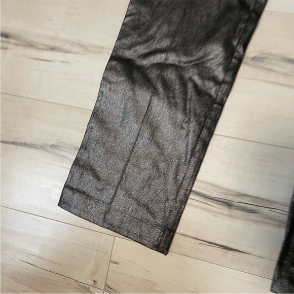 Dolce & Gabbana Black metallic boot cut pants size 42 - Picture 6 of 13